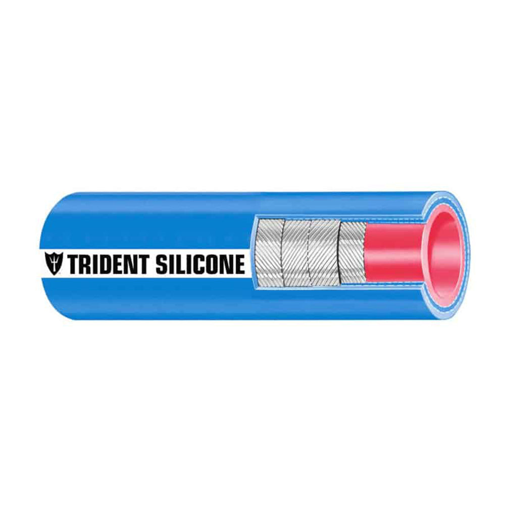 Trident Marine 2" x 36' Blue Silicone Wet Exhaust Hose [202V2000-36]