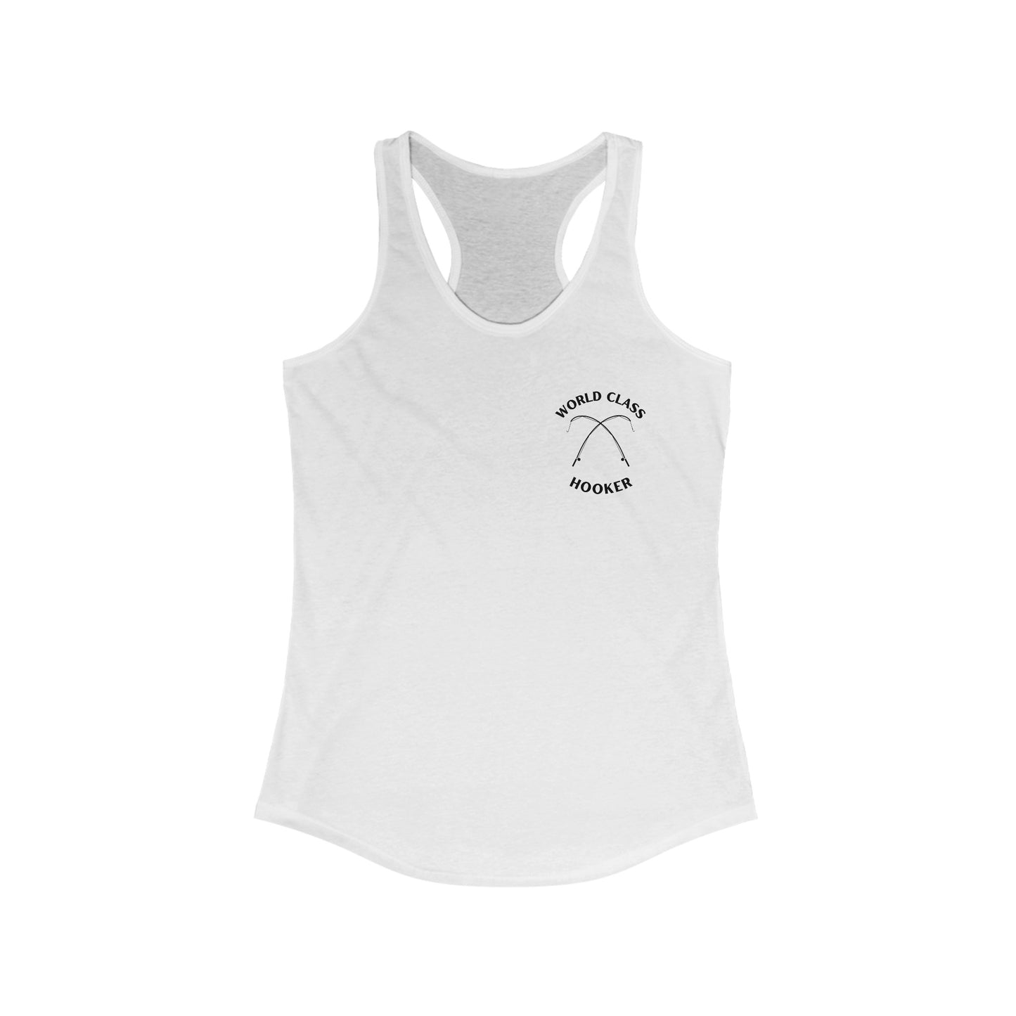 "World Class Hooker" Racerback Tank